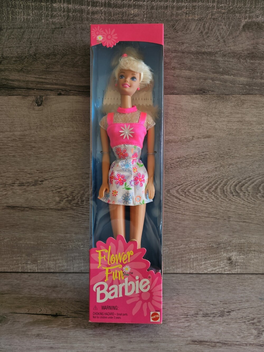 Barbie Mattel 1996 Flower Fun Doll In The Box #16063 Vintage New